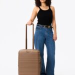 The Carry-On Roller in Camel